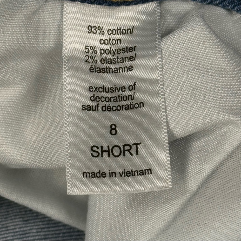 Edgely Slim Boot High Rise Ripped Distressed Jeans Light Wash Stretch Maurices 8 - Picture 6 of 7